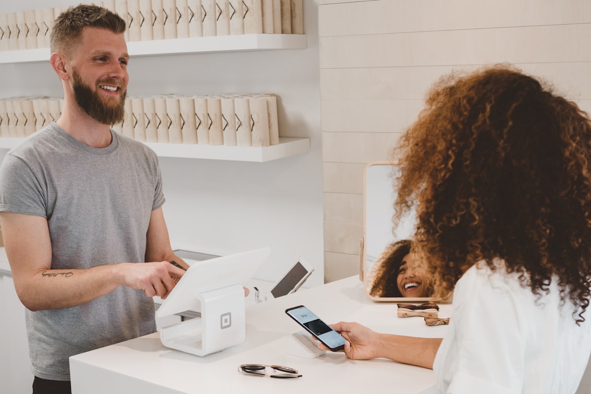 Card payment at checkout